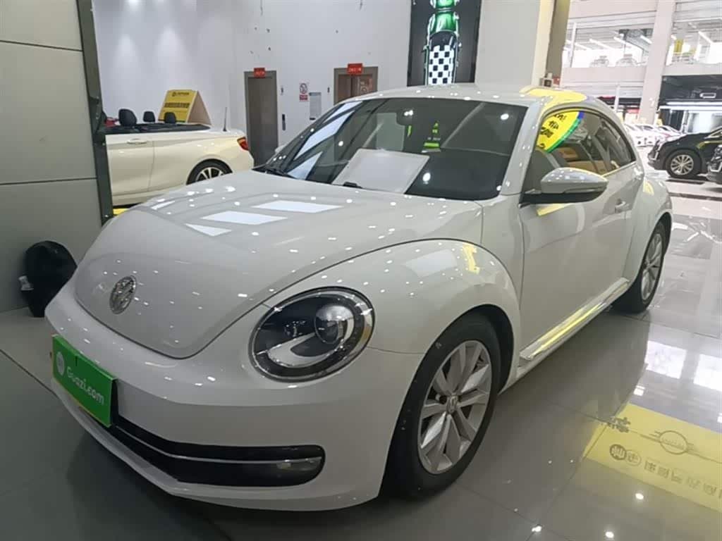 2014 Volkswagen Beetle White, 87,400 km, China export – photo 2