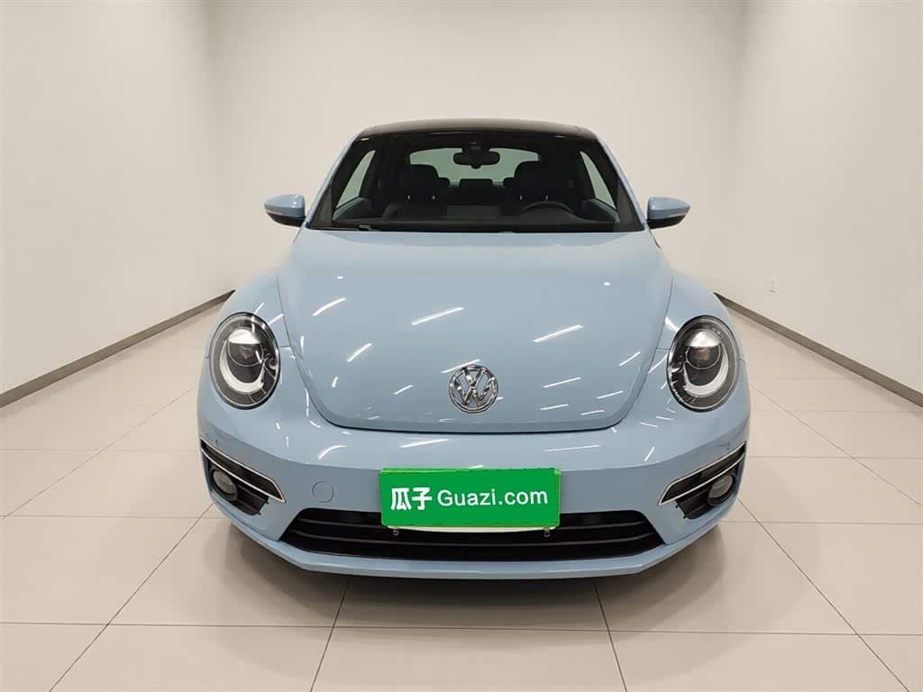 2014 Volkswagen Beetle Blue, 60,400 km, China export – photo 3