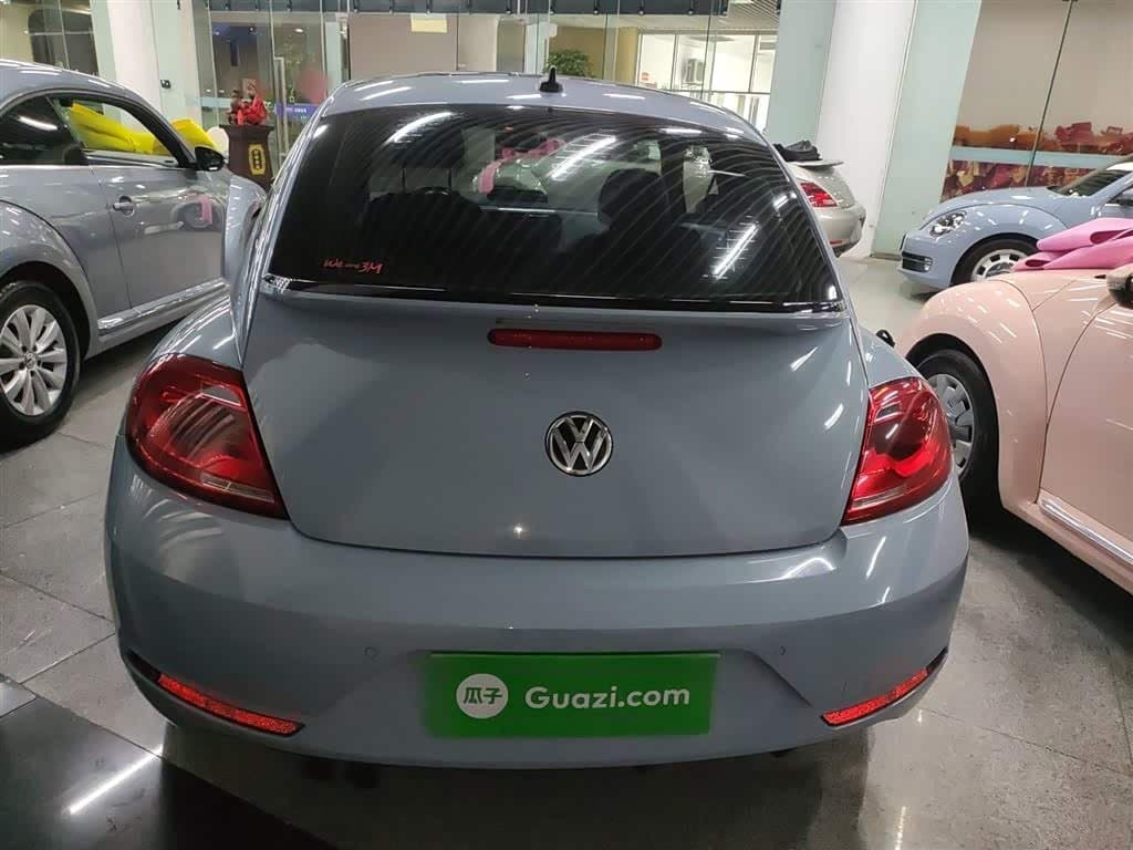 2014 Volkswagen Beetle Blue, 60,400 km, China export – photo 4