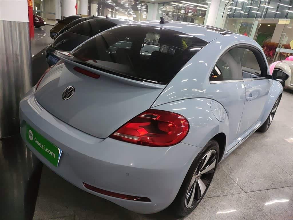 2014 Volkswagen Beetle Blue, 60,400 km, China export – photo 5
