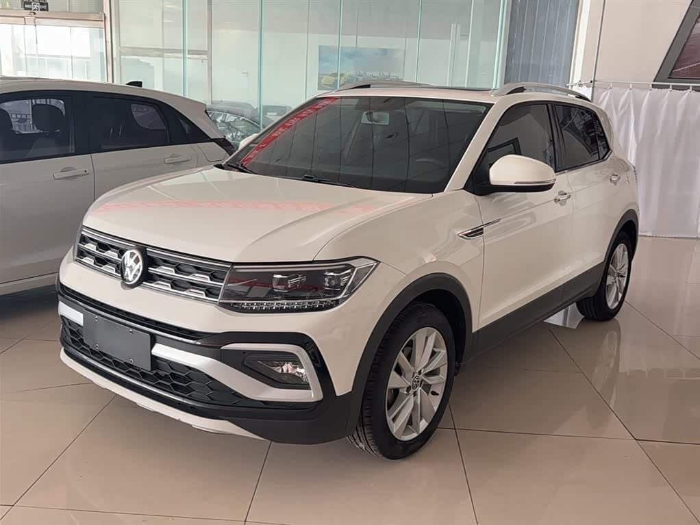 2020 Volkswagen T-Cross White, 58,400 km, China export – photo 3