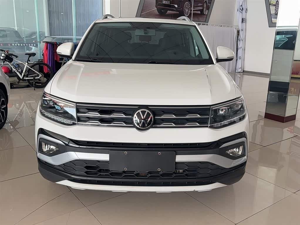 2020 Volkswagen T-Cross White, 58,400 km, China export – photo 7