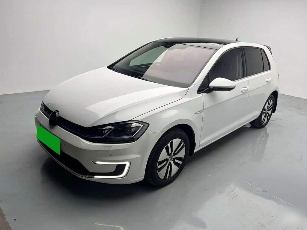2019 Volkswagen Golf Electric White, 99,500 km, China export – photo 2