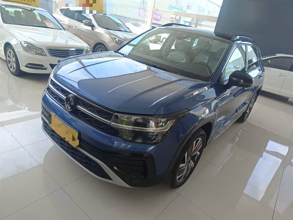 2023 Volkswagen Tharu Blue, 5,900 km, China export – photo 2