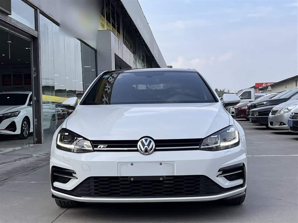 2018 Volkswagen Golf White, 54,100 km, China export – photo 3