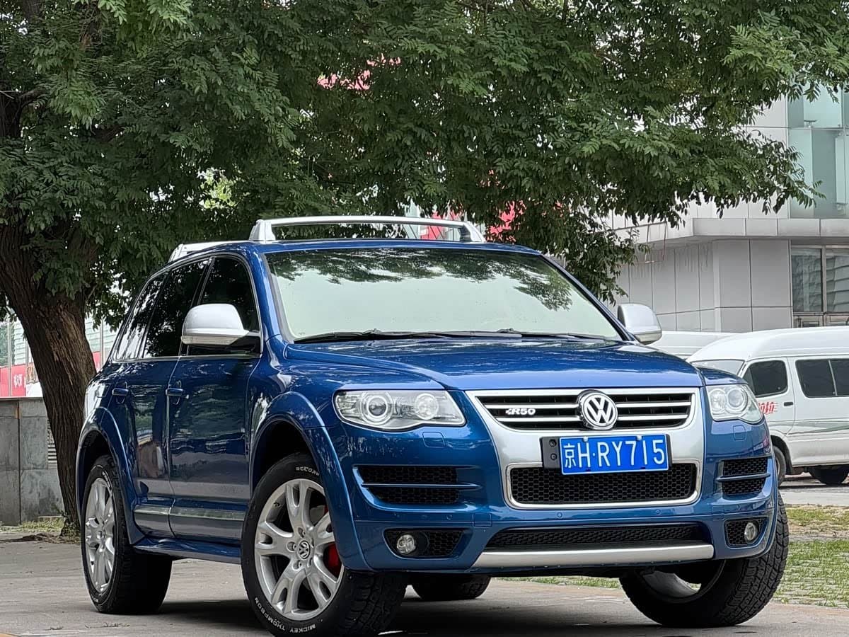 2010 Volkswagen Touareg Blue, 206,000 km, China export – photo 6