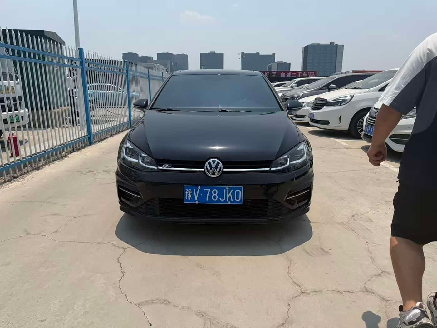 2020 Volkswagen Golf Black, 88,000 km, China export – photo 7