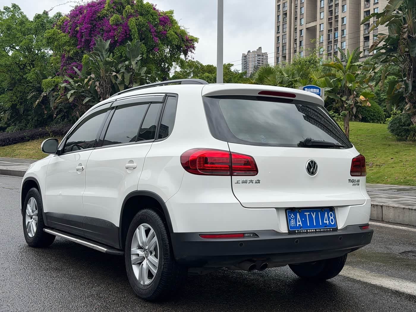 2016 Volkswagen Tiguan White, 110,000 km, China export – photo 6