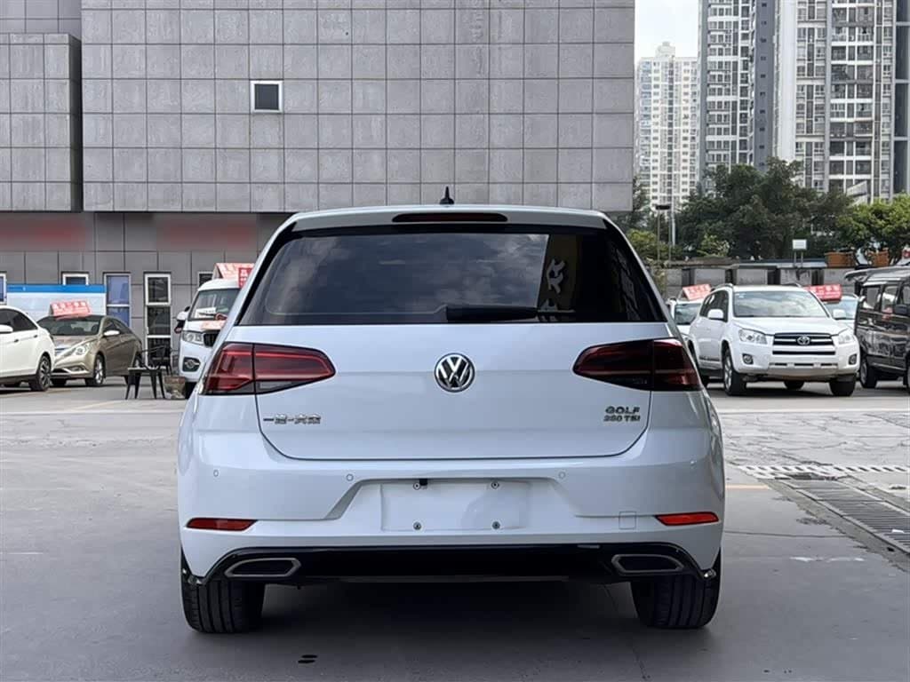 2018 Volkswagen Golf White, 54,100 km, China export – photo 6