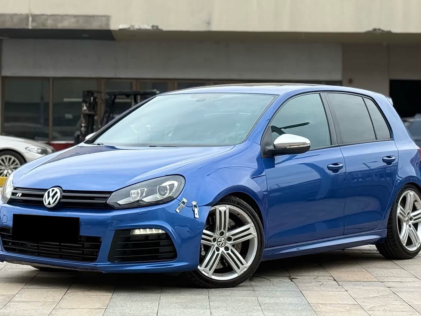 2011 Volkswagen Golf Blue, 130,000 km, China export – photo 1