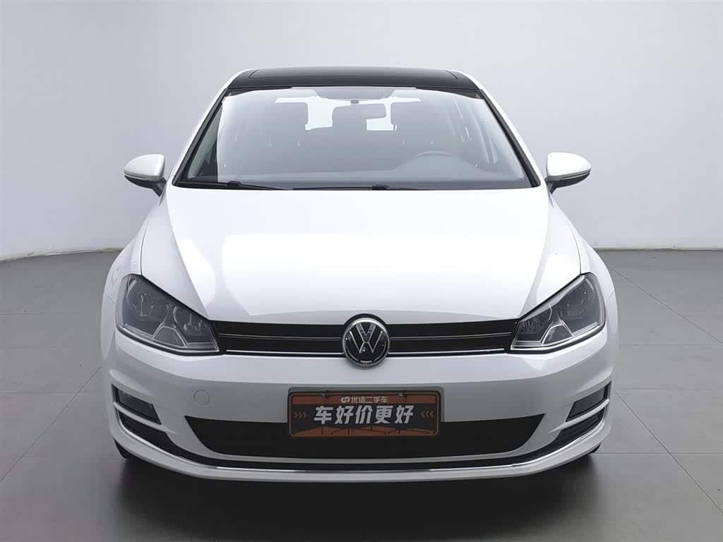 2014 Volkswagen Golf White, 71,900 km, China export – photo 3