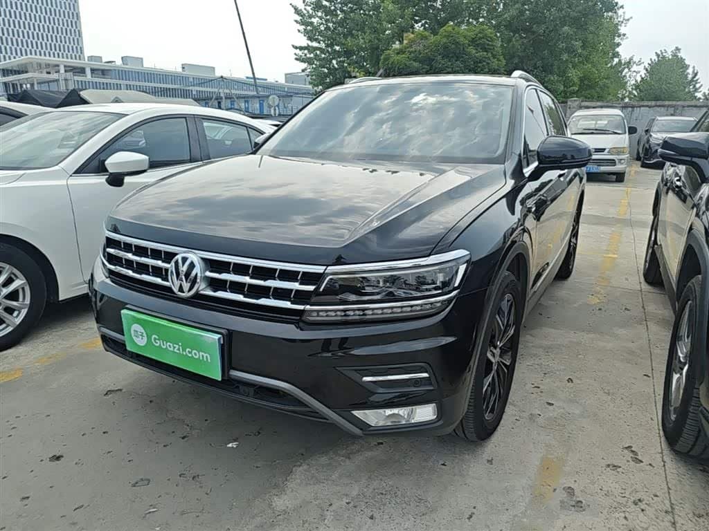 2019 Volkswagen Tiguan L Black, 112,900 km, China export – photo 2