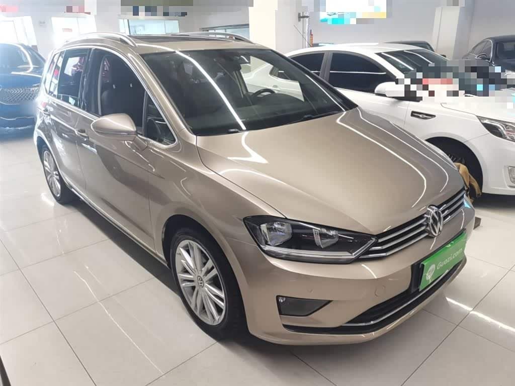 2018 Volkswagen Golf Sportsvan Champagne, 38,200 km, China export – photo 4