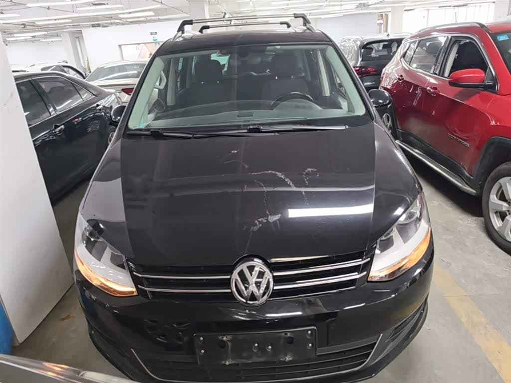 2017 Volkswagen Sharan Black, 97,100 km, China export – photo 3