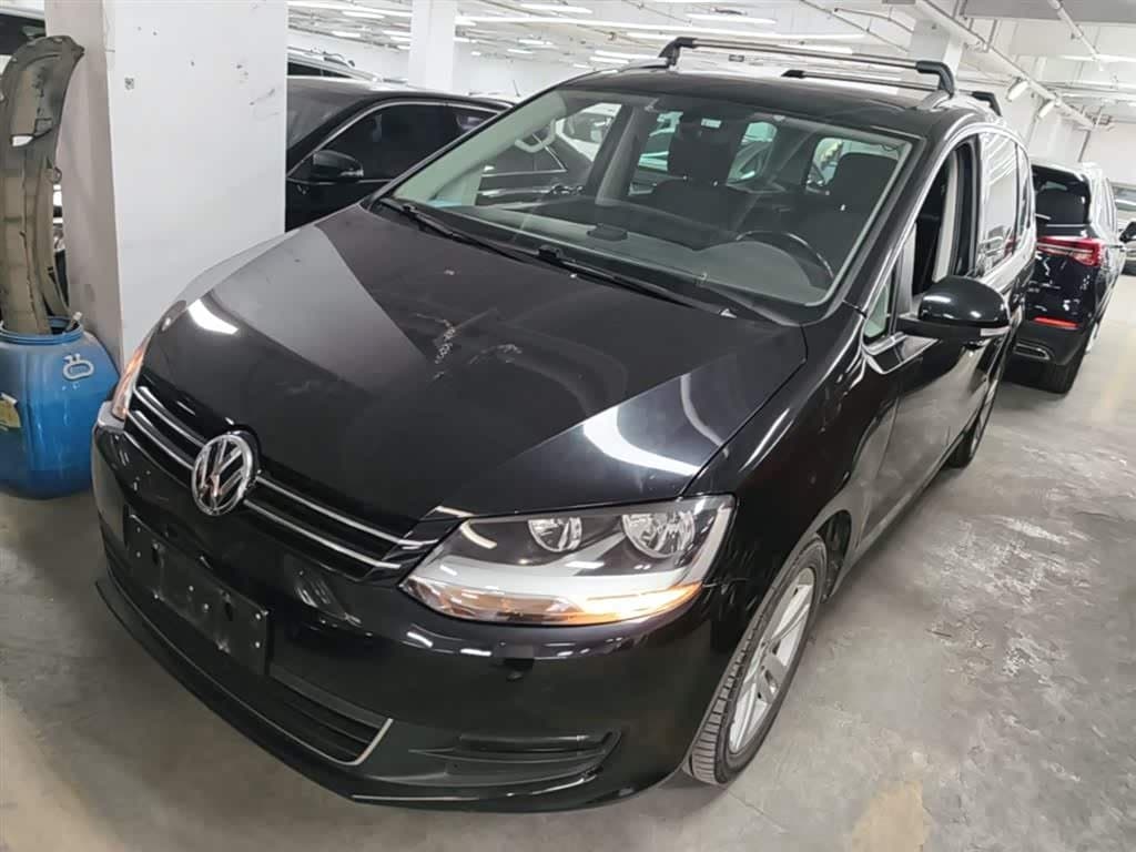 2017 Volkswagen Sharan Black, 97,100 km, China export – photo 2