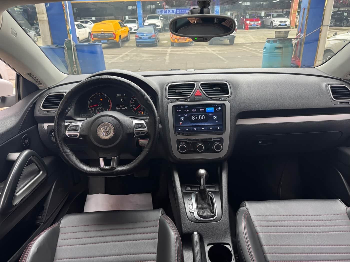 2009 Volkswagen Scirocco White, 136,000 km, China export – photo 5