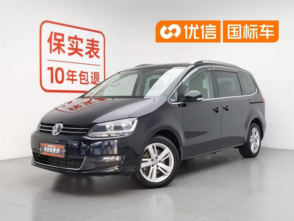 2017 Volkswagen Sharan Black, 76,000 km, China export – photo 1