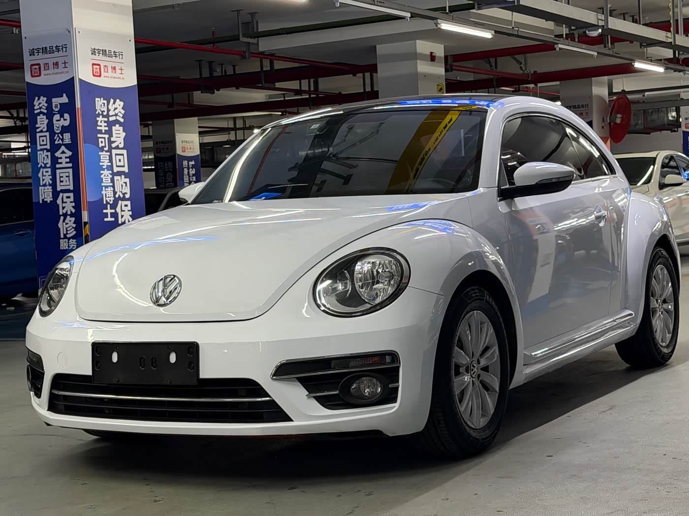 2016 Volkswagen Beetle White, 90,000 km, China export – photo 1