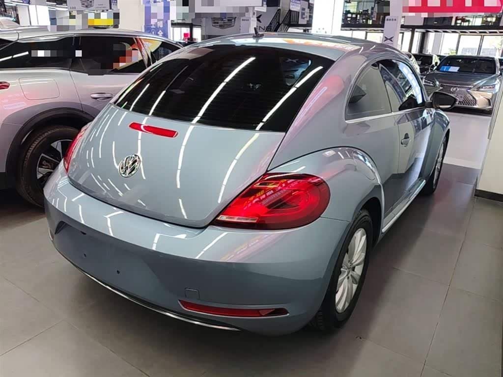 2017 Volkswagen Beetle Blue, 49,800 km, China export – photo 7
