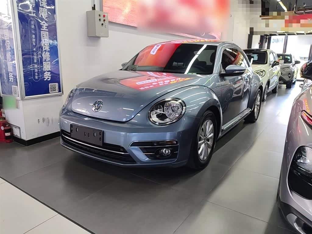 2017 Volkswagen Beetle Blue, 49,800 km, China export – photo 2
