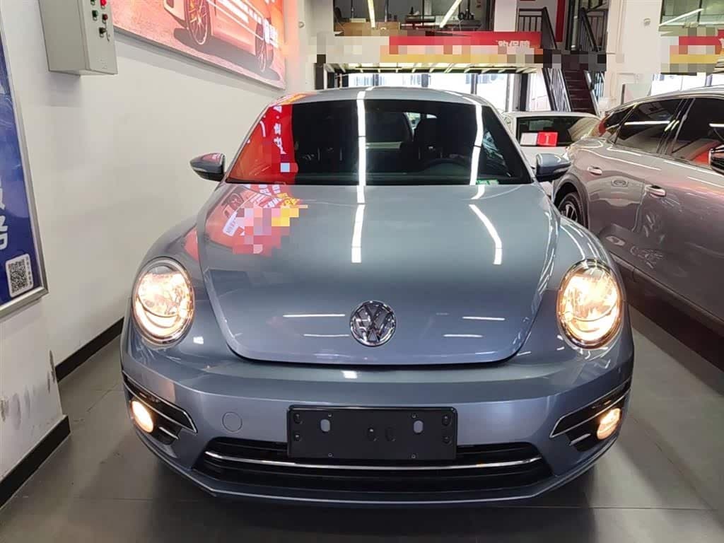 2017 Volkswagen Beetle Blue, 49,800 km, China export – photo 3