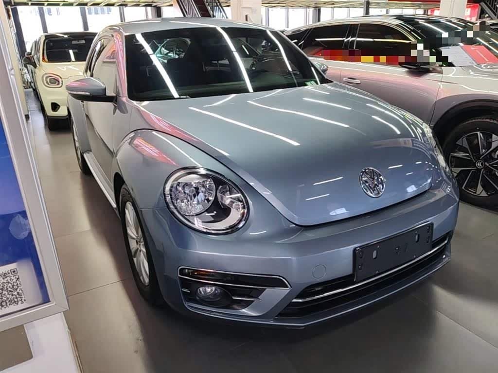 2017 Volkswagen Beetle Blue, 49,800 km, China export – photo 4