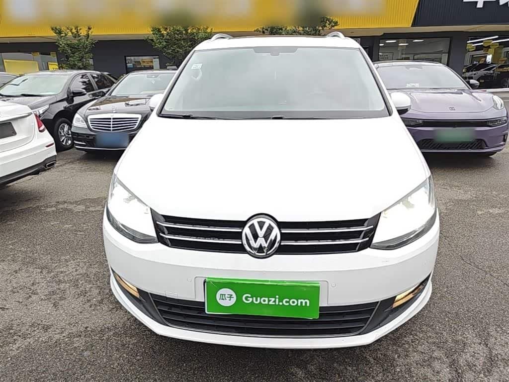 2017 Volkswagen Sharan White, 174,600 km, China export – photo 3