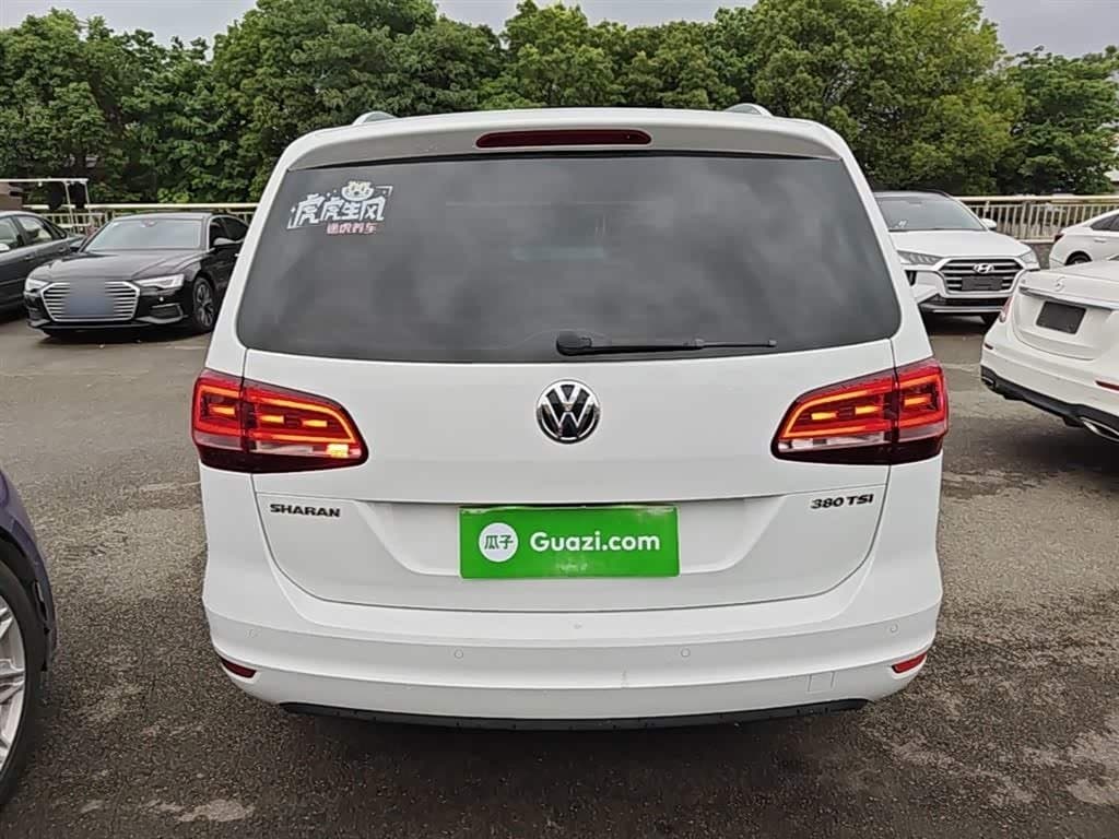 2017 Volkswagen Sharan White, 174,600 km, China export – photo 6