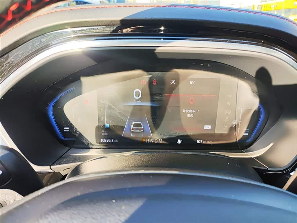 2022 Ford Focus White, 10,900 km, China export – photo 4