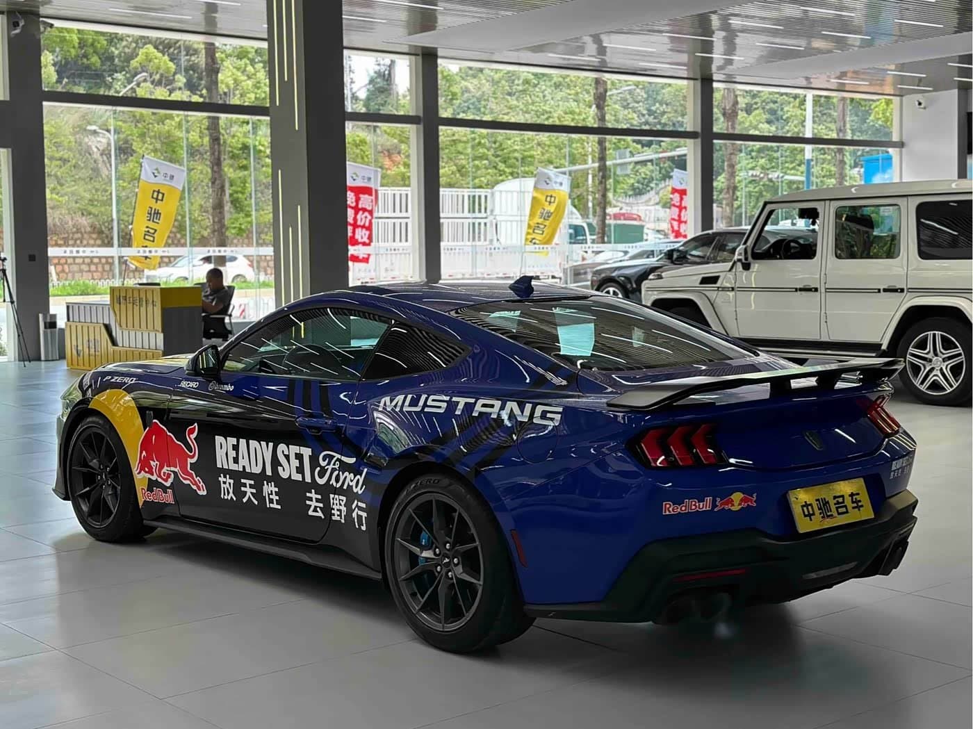 2024 Ford Mustang Blue, 17,000 km, China export – photo 7
