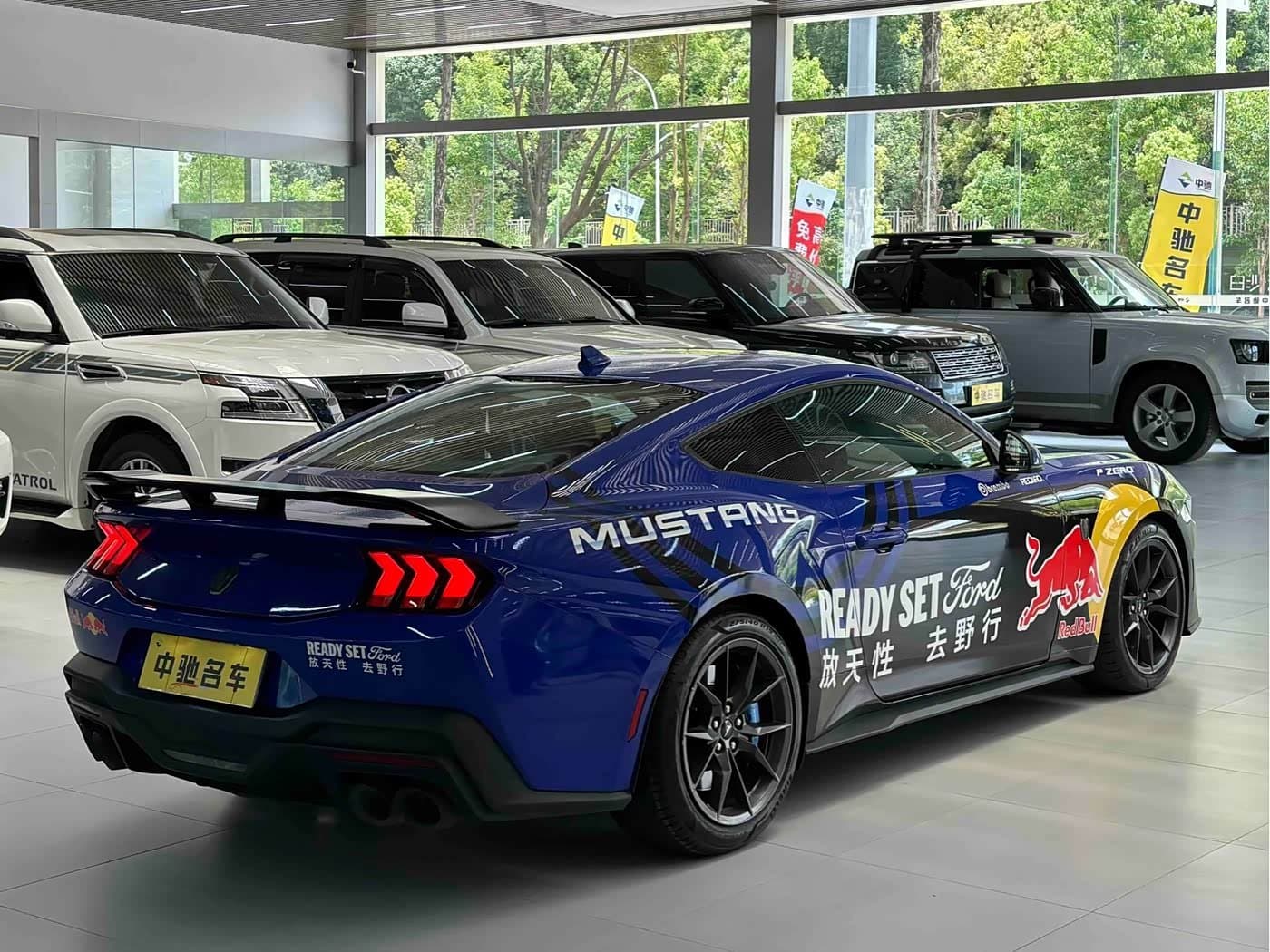 2024 Ford Mustang Blue, 17,000 km, China export – photo 5