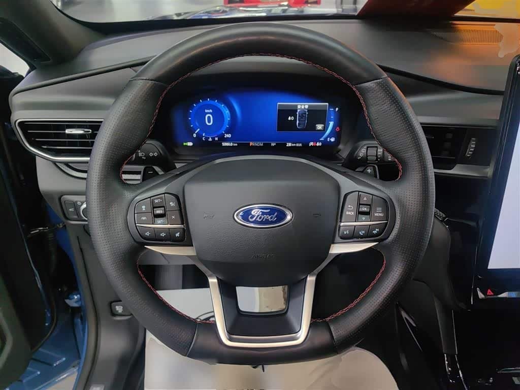 2020 Ford Explorer Blue, 53,100 km, China export – photo 3