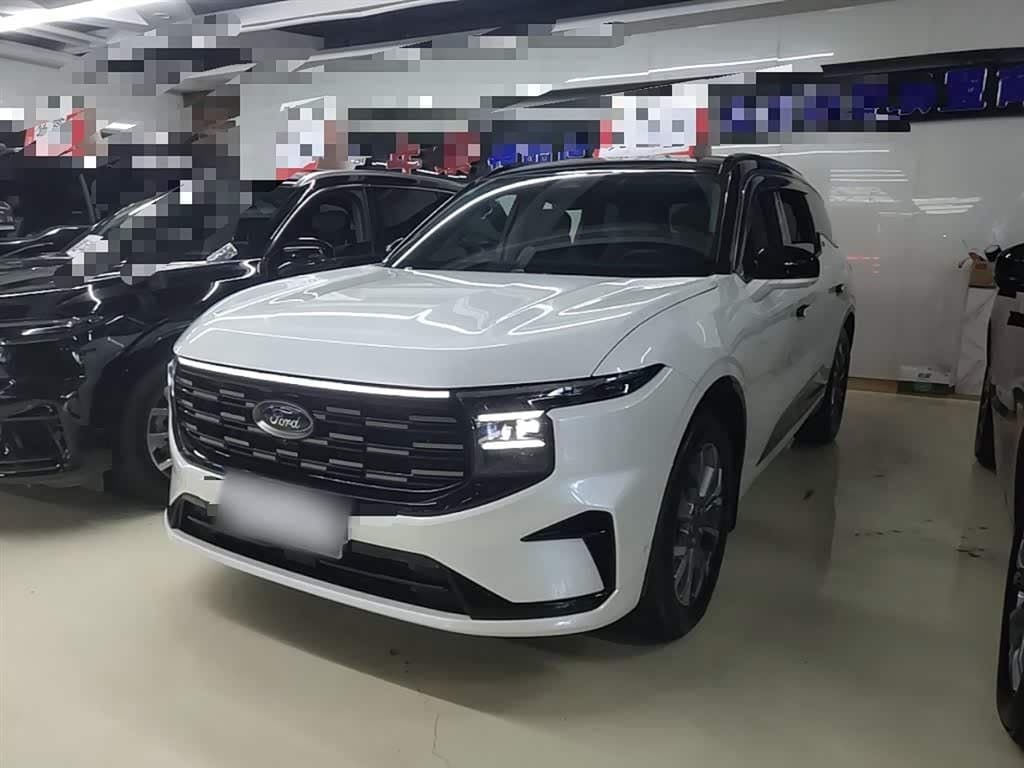 2023 Ford Edge White, 65,100 km, China export – photo 2