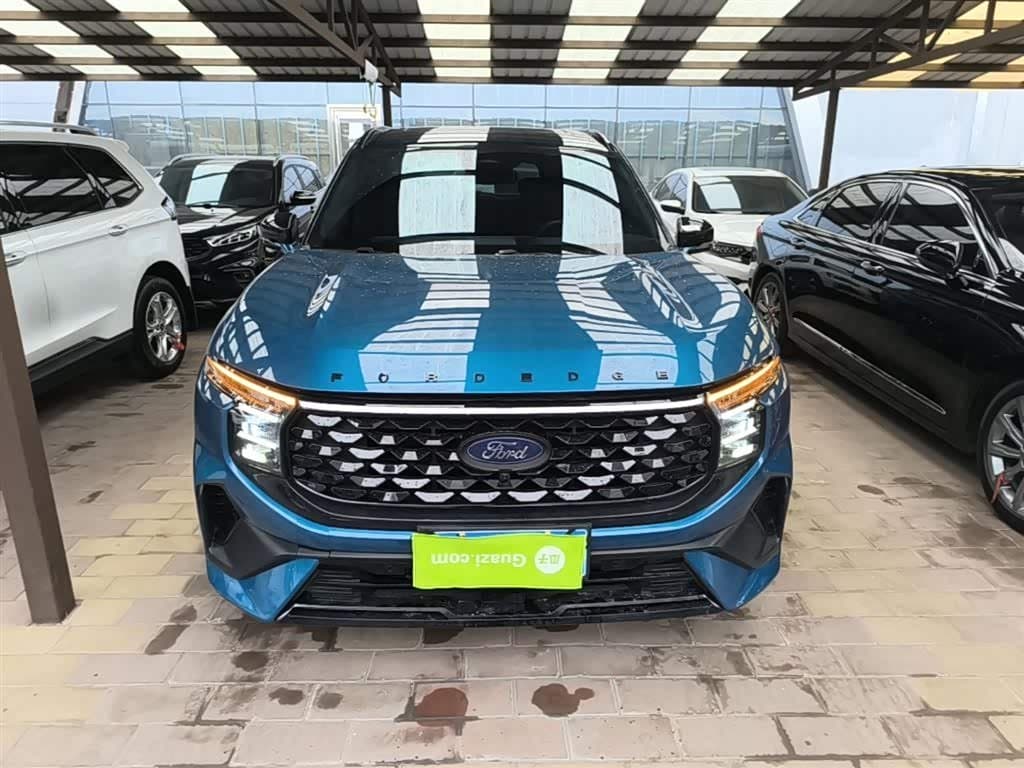 2023 Ford Edge Blue, 23,800 km, China export – photo 3