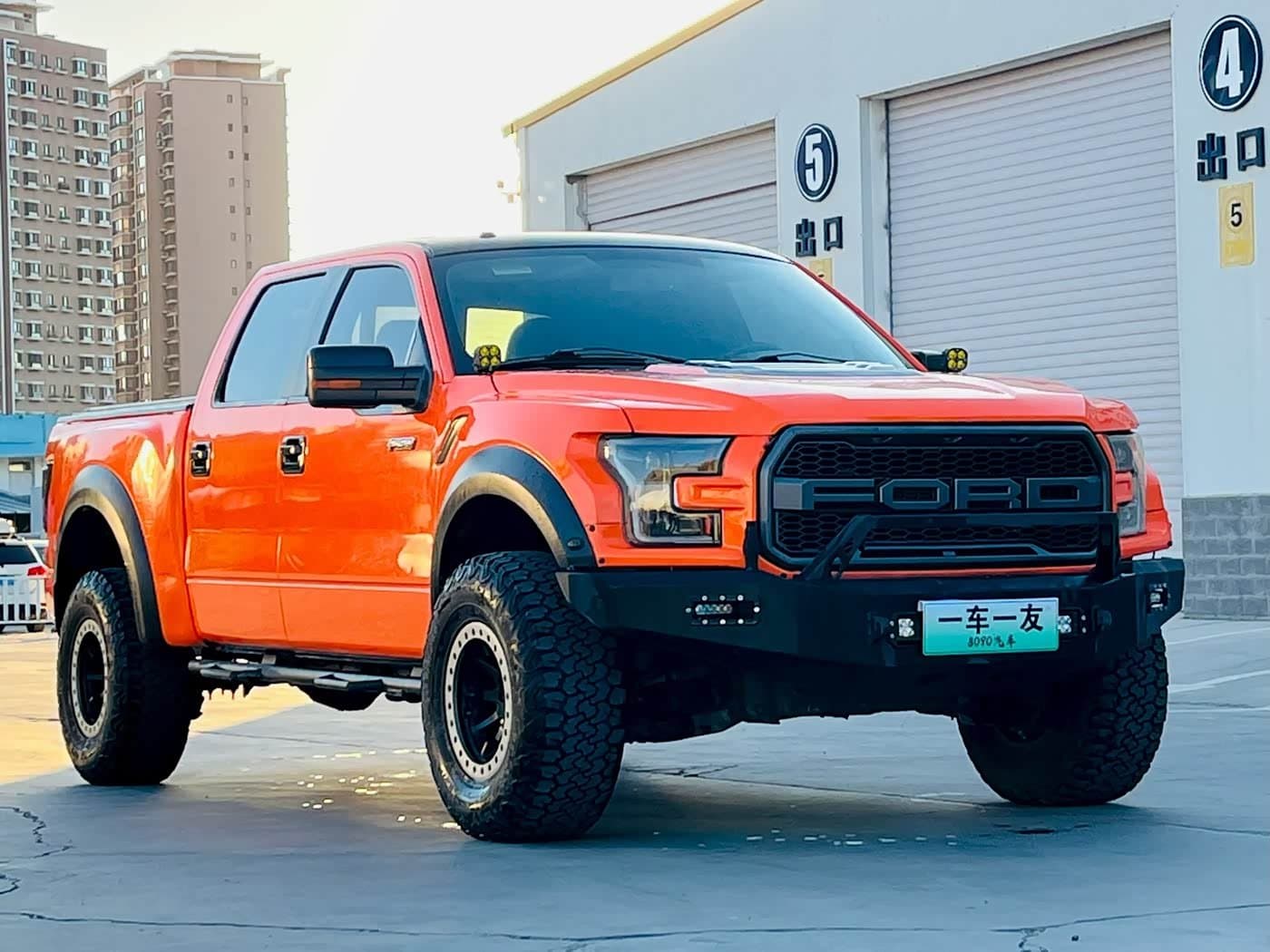 2017 Ford F-150 Raptor Yellow, 110,000 km, China export – photo 3