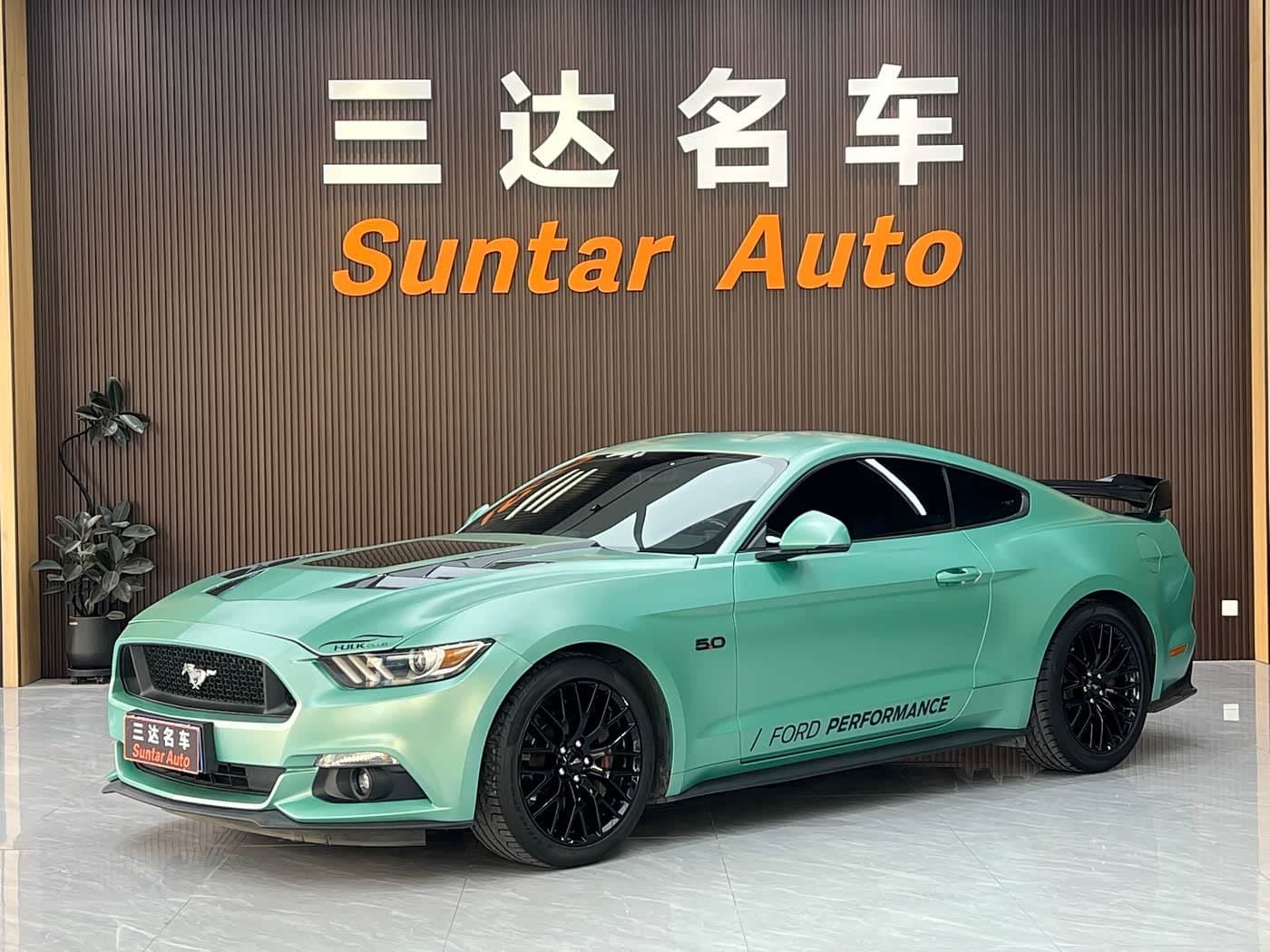 2015 Ford Mustang Green, 101,000 km, China export – photo 1