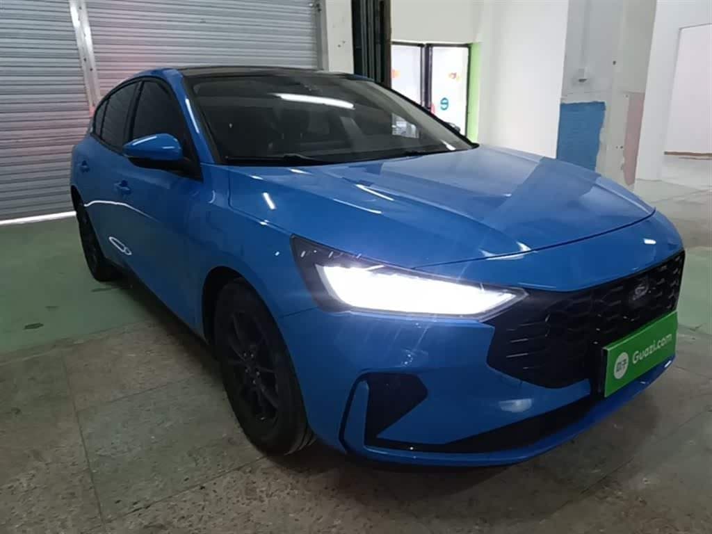 2022 Ford Focus Blue, 37,600 km, China export – photo 4