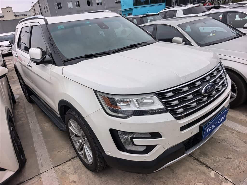 2015 Ford Explorer White, 86,000 km, China export – photo 3