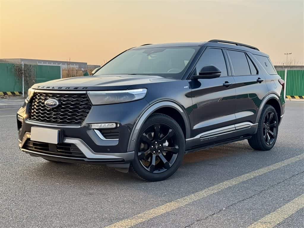 2020 Ford Explorer Blue, 96,600 km, China export – photo 2