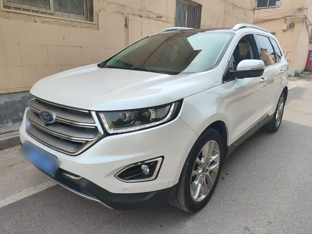 2016 Ford Edge White, 166,800 km, China export – photo 1