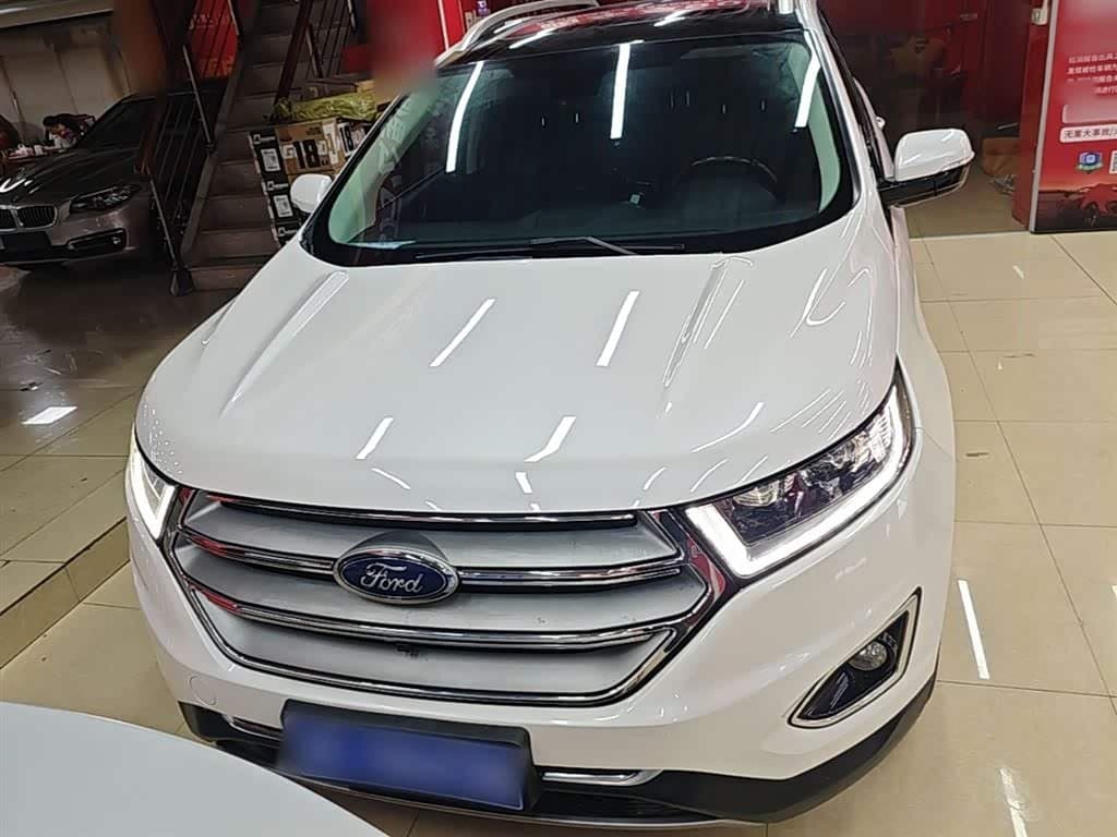 2017 Ford Edge White, 130,300 km, China export – photo 3