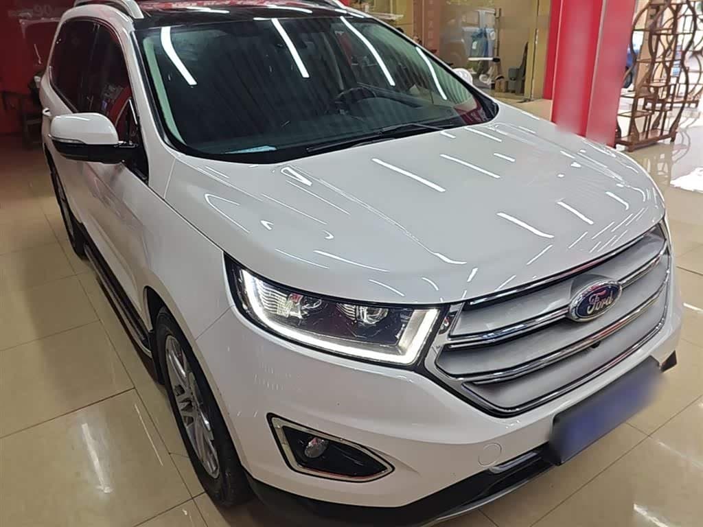 2017 Ford Edge White, 130,300 km, China export – photo 4