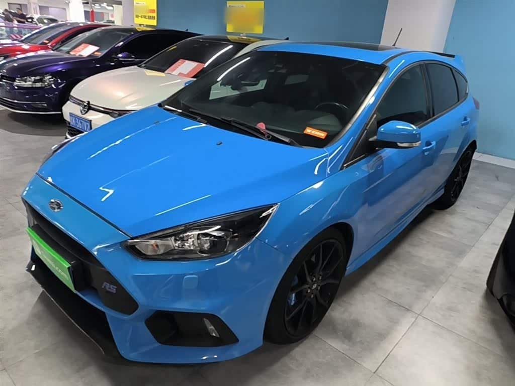 2016 Ford Focus Blue, 85,300 km, China export – photo 1