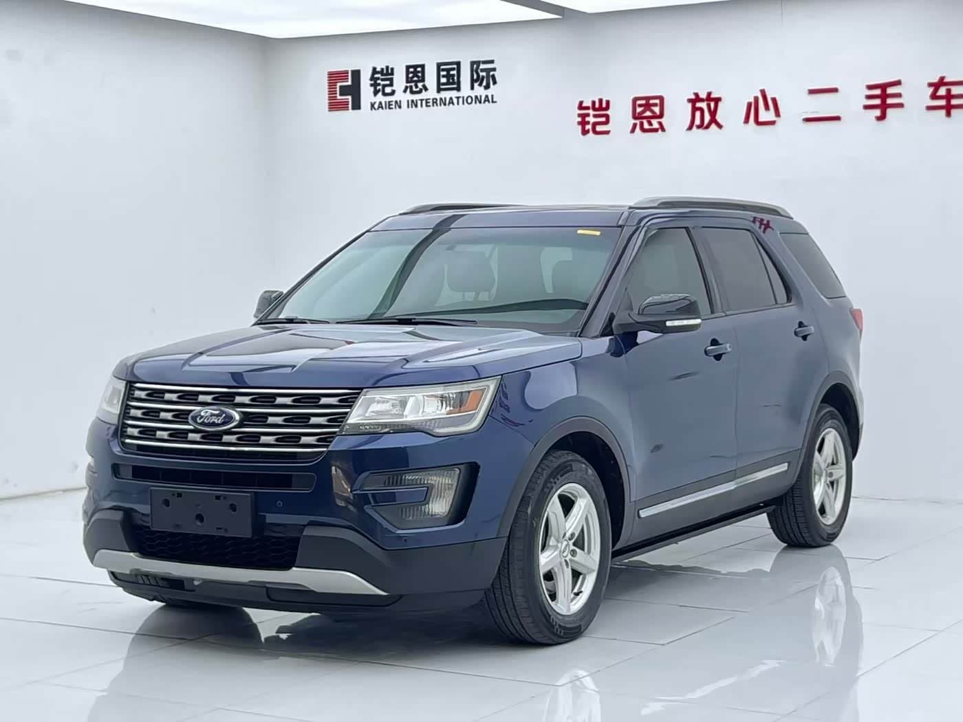 2015 Ford Explorer Blue, 137,000 km, China export – photo 1