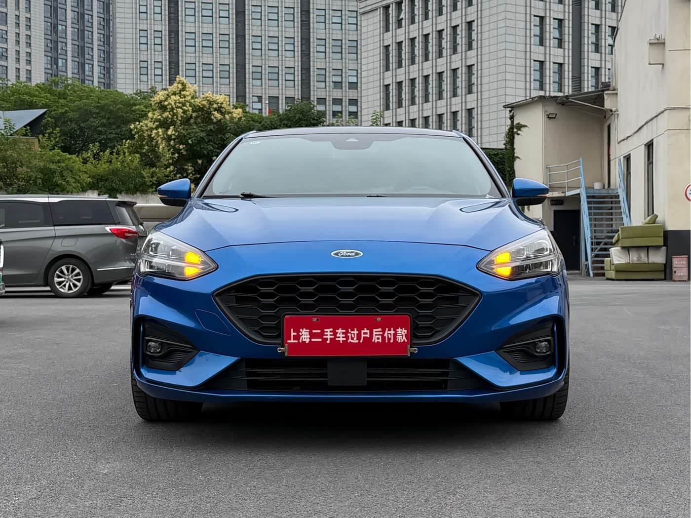 2019 Ford Focus Blue, 69,000 km, China export – photo 1