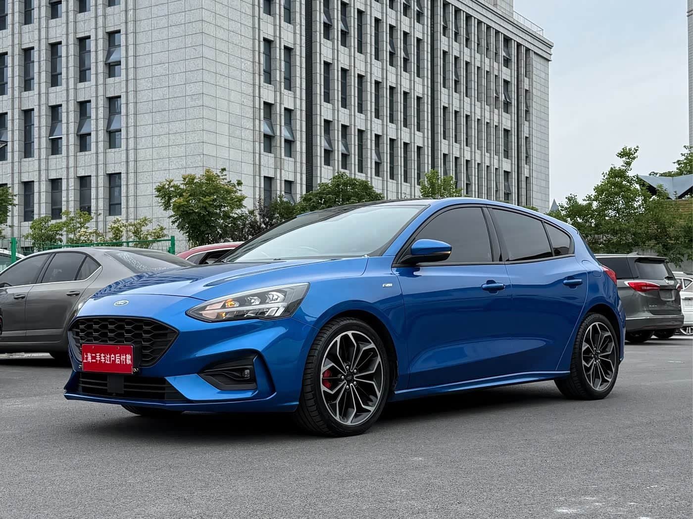 2019 Ford Focus Blue, 69,000 km, China export – photo 3