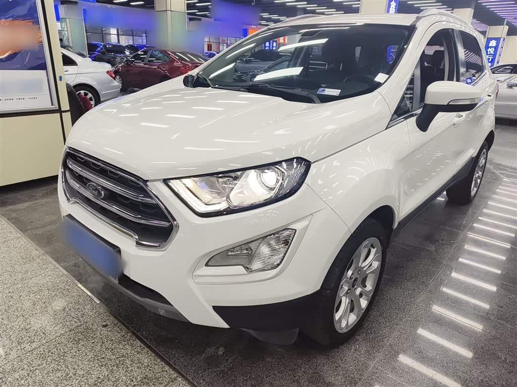 2017 Ford EcoSport White, 63,500 km, China export – photo 1
