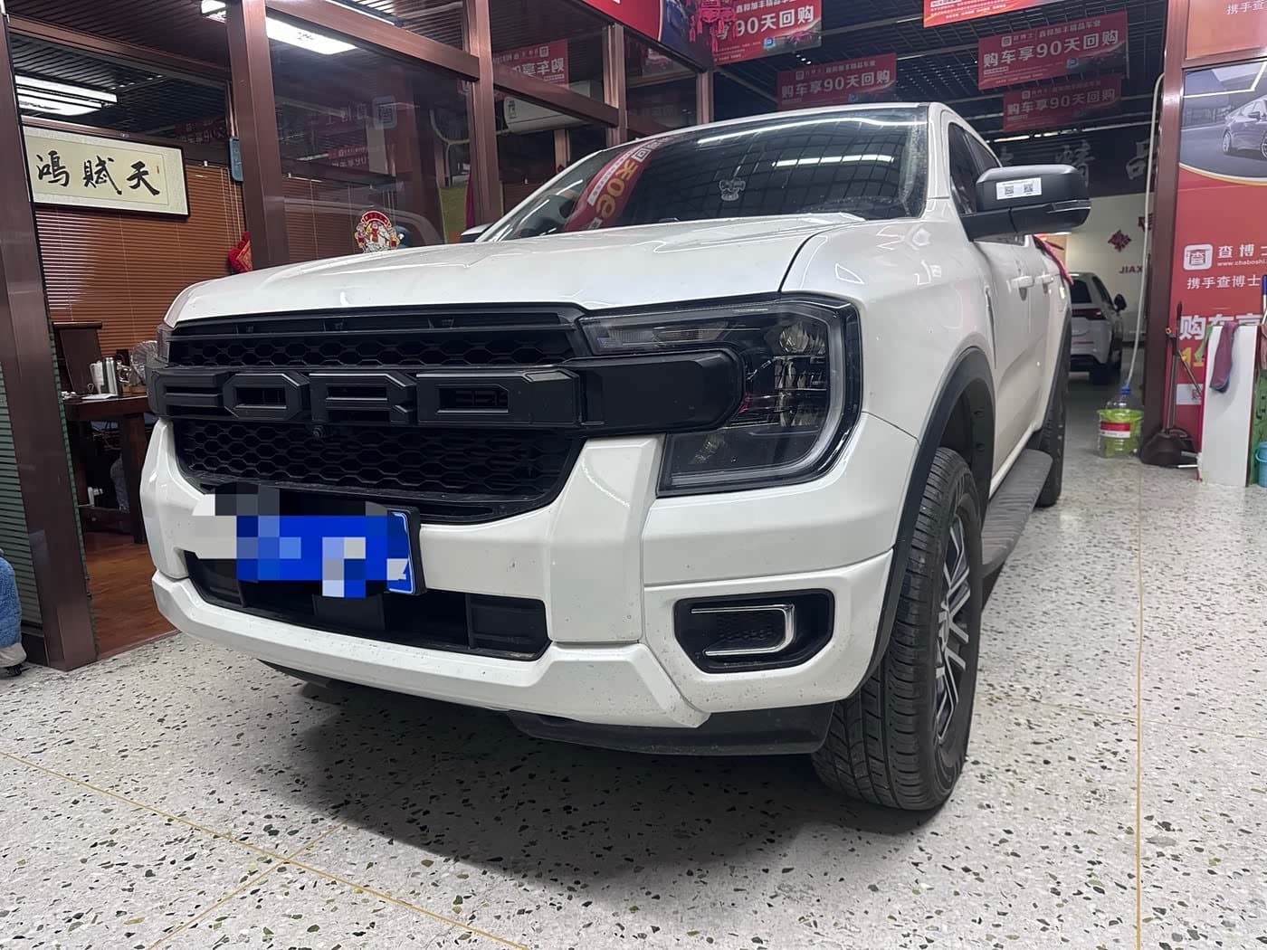 2023 Ford Ranger White, 49,000 km, China export – photo 1