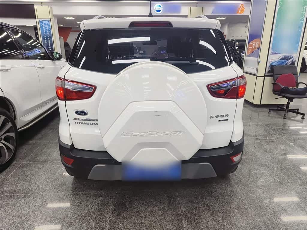 2017 Ford EcoSport White, 63,500 km, China export – photo 4