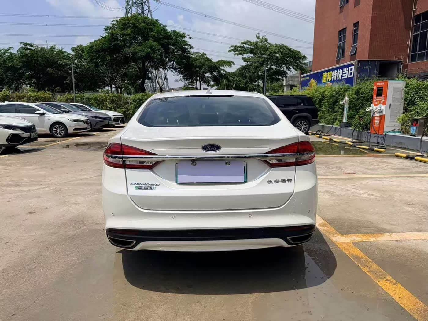 2018 Ford Mondeo New Energy White, 80,000 km, China export – photo 5